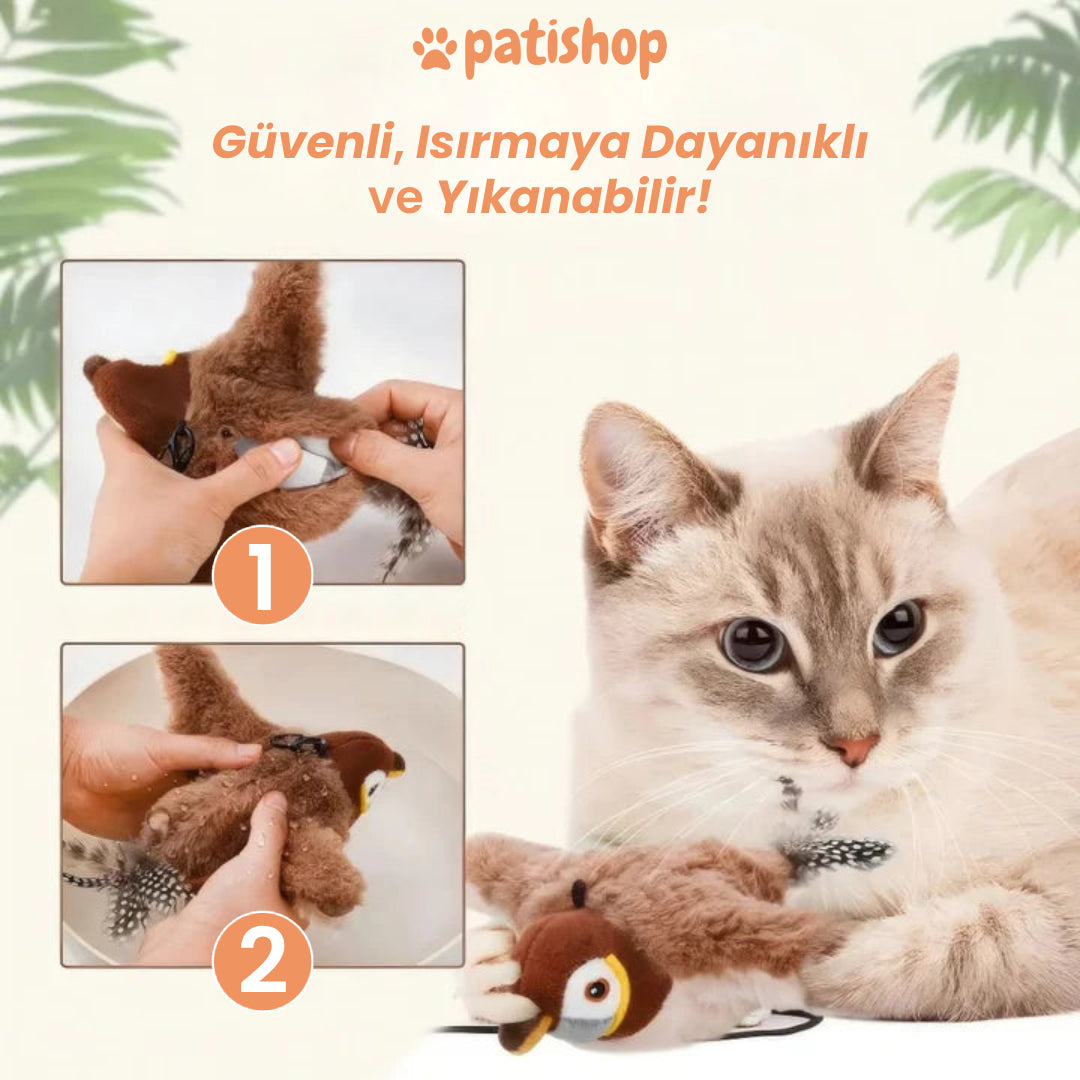 Akıllı Serçe - Evcil Hayvan Oyuncağı