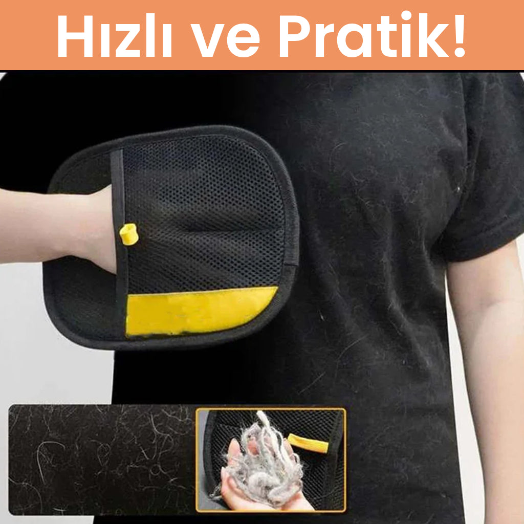 Tüy Temizleme Eldiveni
