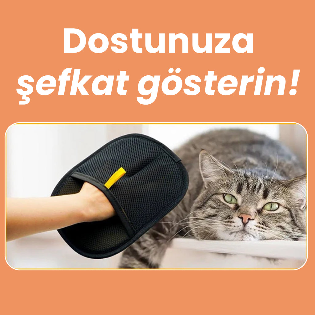 Tüy Temizleme Eldiveni