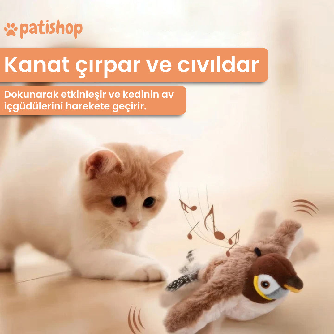 Akıllı Serçe - Evcil Hayvan Oyuncağı