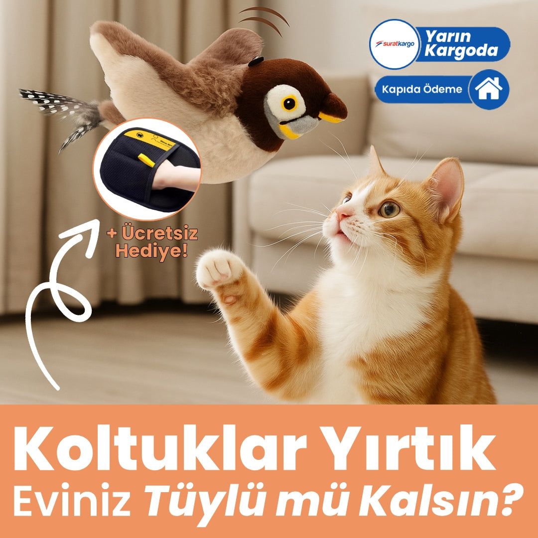 Akıllı Serçe - Evcil Hayvan Oyuncağı